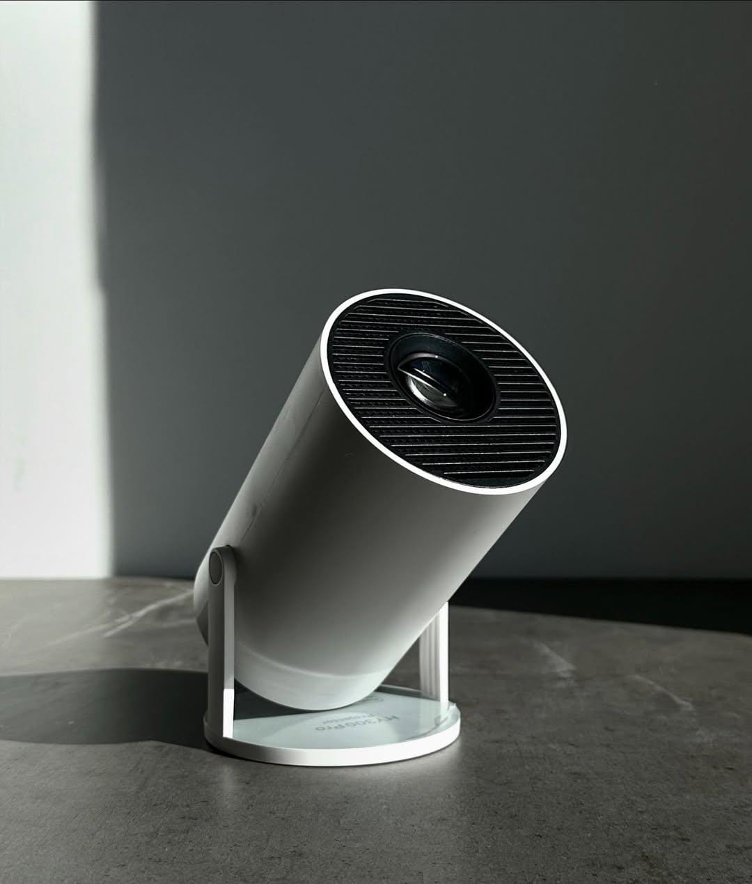 HY-320 Smart LED Projector – Portable 4K-Input Android Projector with 5G Wi-Fi & Adjustable Angle